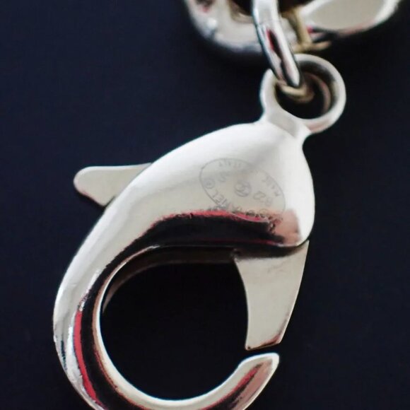 CHANEL CC Logo Chain Bracelet Bangle B22S GHW Italy Accessory - Picture 7 of 11